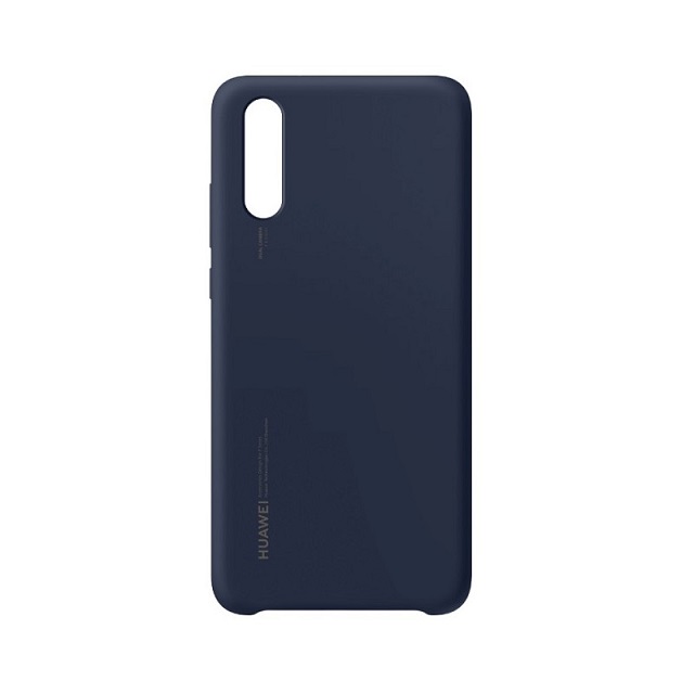 Huawei - Carcasa trasera para teléfono móvil - silicona - azul oscuro - para Huawei P20 Pro