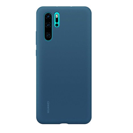 Huawei - Protective case - Silicone - Blue - para Huawei P30