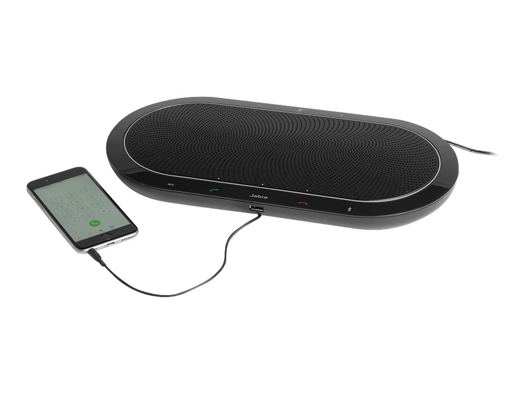 Jabra SPEAK 810 MS - Altavoz de escritorio VoIP - Bluetooth - inalámbrico