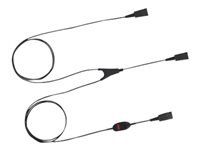 Jabra Supervisor Y-Cord - Separador de auriculares - Desconexión rápida a Desconexión rápida