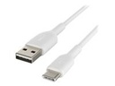 Belkin BOOST CHARGE - Cable USB - USB-C (M) a USB (M) - 1 m - blanco