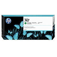 HP 747 - 300 ml - verde cromático - original - DesignJet - cartucho de tinta - para DesignJet Z9+ PostScript, Z9+dr, Z9+dr PostScript