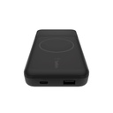 Belkin - Power bank - 10000 mAh - 7.5 Watt - Cellular phone - Lithium - Black - Para Universal