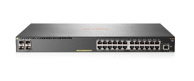 HPE Aruba 2540 24G PoE+ 4SFP+ - Conmutador - Gestionado - 24 x 10/100/1000 (PoE+) + 4 x 10 Gigabit Ethernet / 1 Gigabit Ethernet SFP+ - sobremesa, montaje en rack, montaje en pared - PoE+ (370 W)