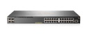 HPE Aruba 2540 24G PoE+ 4SFP+ - Conmutador - Gestionado - 24 x 10/100/1000 (PoE+) + 4 x 10 Gigabit Ethernet / 1 Gigabit Ethernet SFP+ - sobremesa, montaje en rack, montaje en pared - PoE+ (370 W)