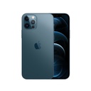 Apple iPhone 12 Pro - Teléfono inteligente - Single SIM - 5G NR - 512 GB - 6.1" - 2532 x 1170 píxeles (460 ppi) - Super Retina XDR Display (cámara frontal de 12 MP) - 3 x cámaras traseras - azul pacífico