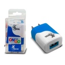 KIT 10 unidades XTG-213 - Adaptador USB WALL 5V/1a ON THE GO
