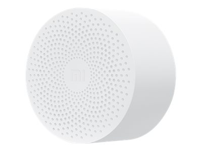 Xiaomi MI Compact Bluetooth 2 - Altavoz - para uso portátil - inalámbrico - Bluetooth - 3 vatios - blanco