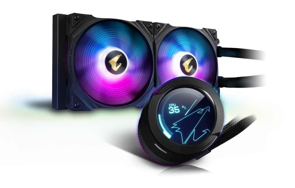 AORUS WATERFORCE X 280 - Liquid cooling system kit - LGA1200 Socket / LGA1366 Socket / LGA2011 Socket / LGA2011-3 Socket / LGA2066 Socket - Aluminum and copper