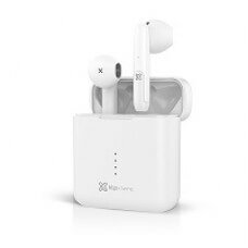 Klip Xtreme - KTE-010WH - Earphones - Para Home audio / Para Portable electronics / Para Tablet / Para Cellular phone - Wireless - TWS 17Hr White