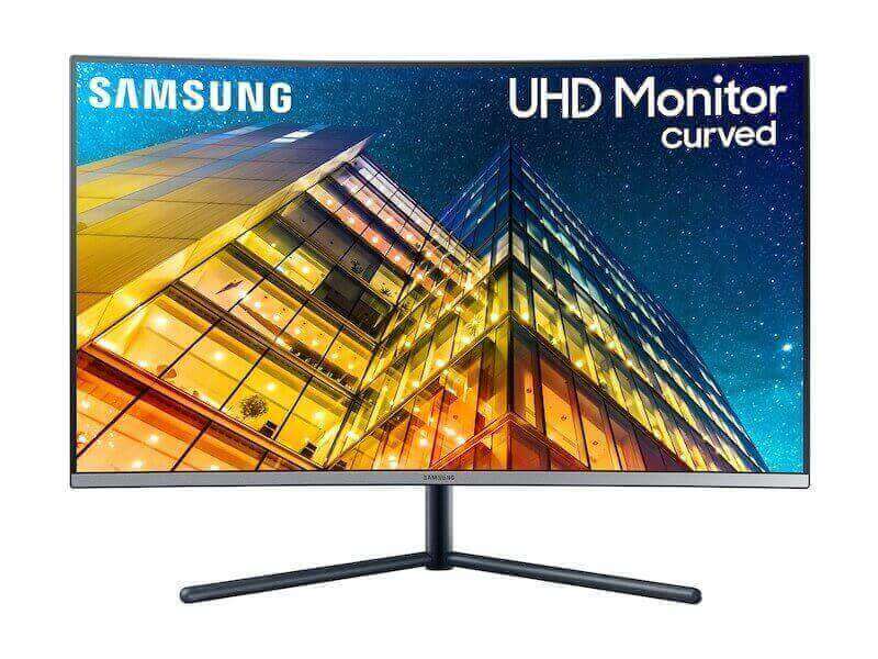 Samsung LU32R591CWNXZA - LED-backlit LCD monitor - Curved Screen - 32" - 3840 x 2160 - VA - DisplayPort / HDMI - Black