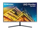 Samsung LU32R591CWNXZA - LED-backlit LCD monitor - Curved Screen - 32" - 3840 x 2160 - VA - DisplayPort / HDMI - Black