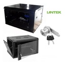 Lantek Gabinete De Pared 540 X 450 X 6U - 1 Ventilador (GAB.6U)