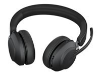 Jabra Evolve2 65 UC Stereo - Auricular - en oreja - Bluetooth - inalámbrico - USB-A - aislamiento de ruido - negro