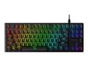 HyperX Alloy Origins - Teclado - backlit - USB - EE. UU. - interruptor: HyperX Aqua