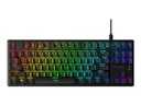 HyperX Alloy Origins - Teclado - backlit - USB - EE. UU. - interruptor: HyperX Red