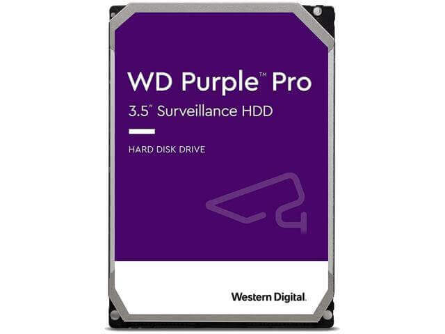 Western Digital WD Purple - Hard drive - Internal hard drive - 10 TB - 3.5" - 7200 rpm - surveillance