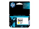 HP 564 - 3 ml - amarillo - original - cartucho de tinta - para Deskjet 35XX; Photosmart 55XX, 55XX B111, 65XX B211, 75XX, 75XX C311, B110, Wireless B110