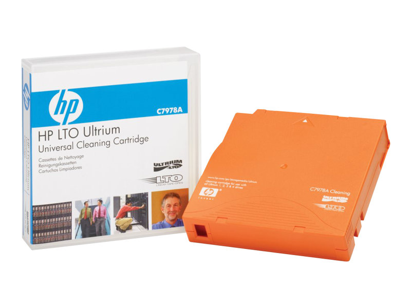 HPE Ultrium Universal Cleaning Cartridge - LTO Ultrium - naranja - cartucho limpiador - para HPE T950, T950 3, T950 6; StoreEver MSL2024, MSL3040, MSL4048, MSL6480; SureStore Ultrium