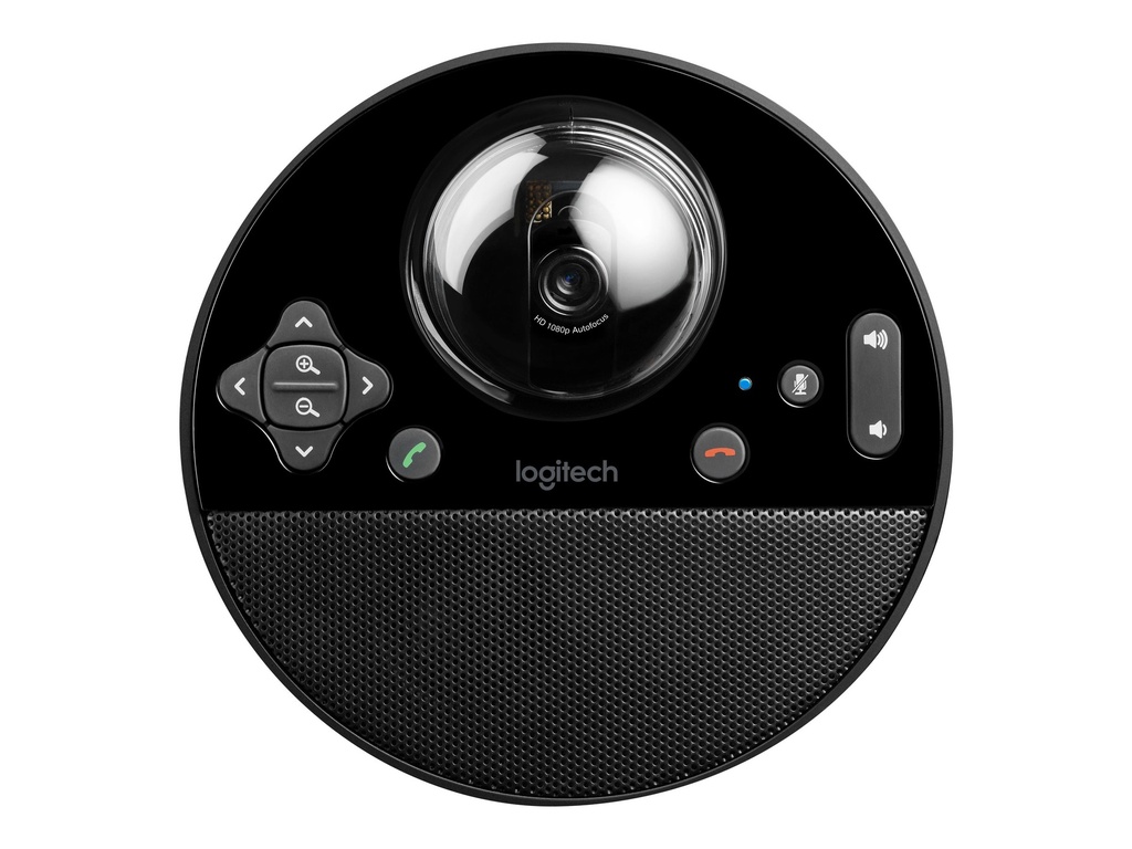 Logitech BCC950 ConferenceCam - Webcam - PTZ - color - 1920 x 1080 - audio - USB 2.0 - H.264