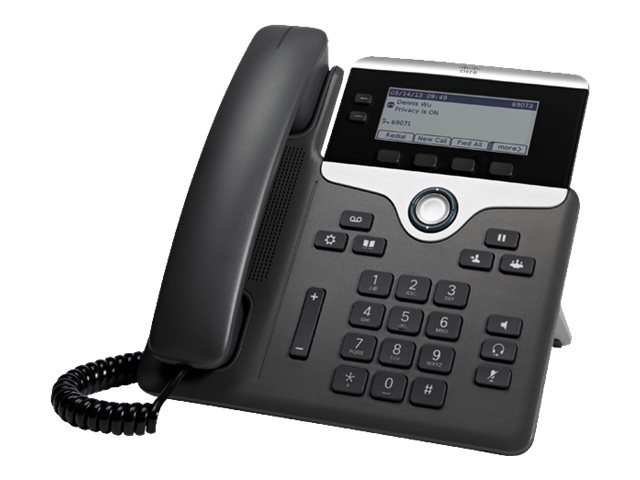 Cisco IP Phone 7821 - Teléfono VoIP - SIP, SRTP - 2 líneas