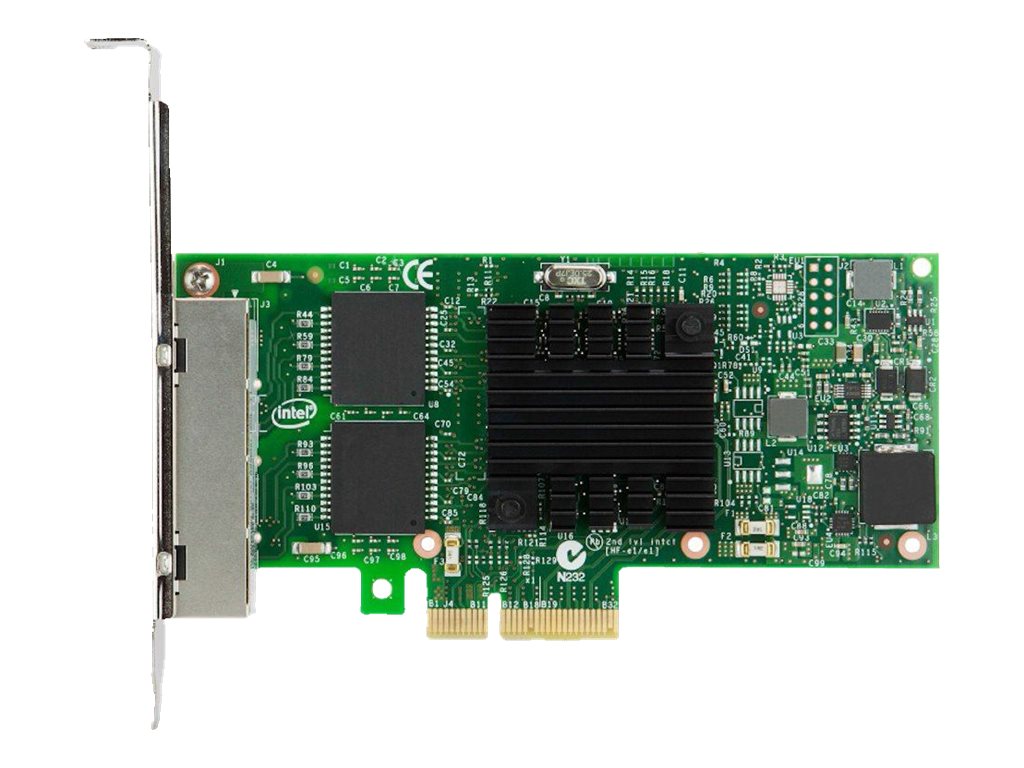 Intel I350-T4 4xGbE BaseT Adapter for IBM System x - Adaptador de red - PCIe 2.0 x4 perfil bajo - Gigabit Ethernet x 4 - para System x3100 M5; x3250 M4; x3250 M5; x3250 M6; x35XX M4; x3650 M4 HD; x3850 X6; x3950 X6