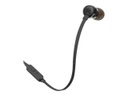 JBL T110 - Auriculares internos con micro - en oreja - cableado - conector de 3,5 mm - negro
