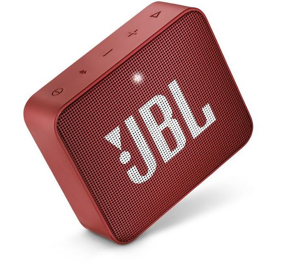 JBL Go 2 - Altavoz - para uso portátil - inalámbrico - Bluetooth - 3 vatios - Rojo rubí