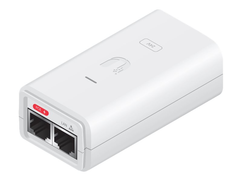 Ubiquiti Networks POE-24-7W-G-WH - Inyector de corriente - CA 100-240 V