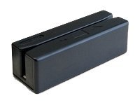 Unitech MS246 - Lector de tarjeta magnética (Pistas 1, 2 y 3) - USB - negro
