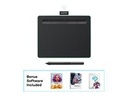 Wacom Intuos Tableta de lápiz creativa Small - Digitalizador - 15.2 x 9.5 cm - electromagnético - 4 botones - inalámbrico, cableado - USB, Bluetooth - verde pistacho