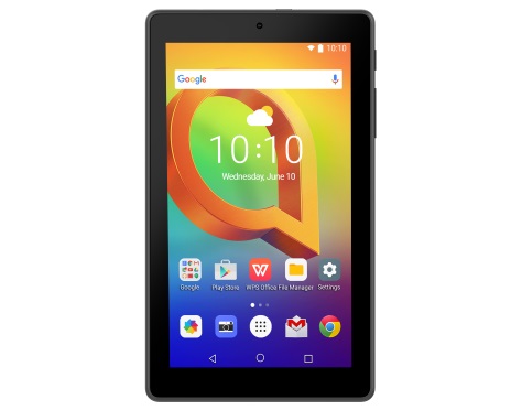 Alcatel  Pixi 4 8063 - 7"- Android 6.0 (Marshmallow)  - 8 GB - 1024 x 600 - 1 GB RAM - Tarjetas de memoria flash compatibles: microSD - Cámara de visión posterior - Black