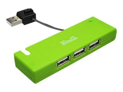Klip Xtreme KUH-400G - Hub - 4 x USB 2.0 - sobremesa