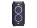 JBL PartyBox 100 - Altavoz - para uso portátil - inalámbrico - Bluetooth - 160 vatios (Total) - 2 vías - negro