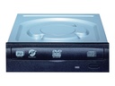 LiteOn iHAS124 - Unidad de disco - DVD±RW (±R DL) / DVD-RAM - 24x/24x/12x - Serial ATA - interna - 5.25" - negro