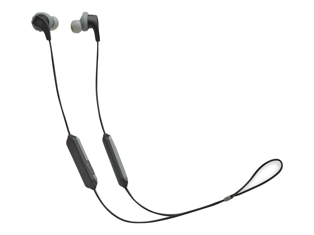 JBL Endurance RUNBT - Auriculares internos con micro - en oreja - Bluetooth - inalámbrico - negro