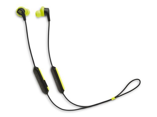 JBL Endurance RUNBT - Auriculares internos con micro - en oreja - Bluetooth - inalámbrico - verde