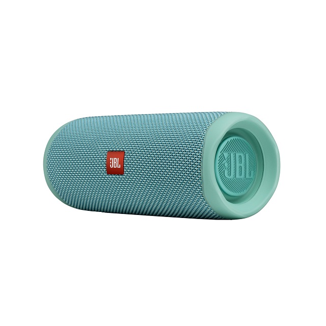 JBL -  Flip 5 Speaker - JBLFLIP5TEALAM - Teal -   Hasta 20 W de potencia de audio - Bluetooth 4.2 - Tiempo de reproducción de música (horas) 12 - Battery capacity (mAh)4,800 - Impermeable