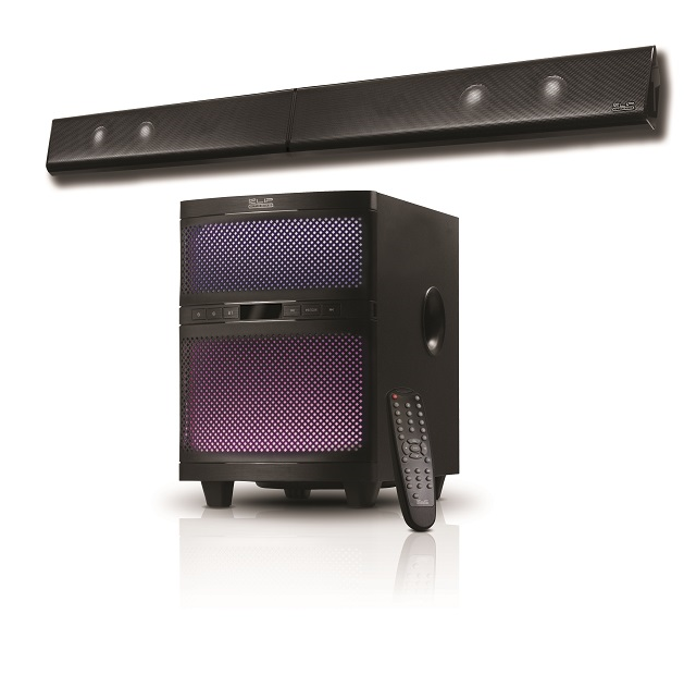 Klip Xtreme KSB-250 - Sound bar - Wireless - Black - 2.1CH Sound System