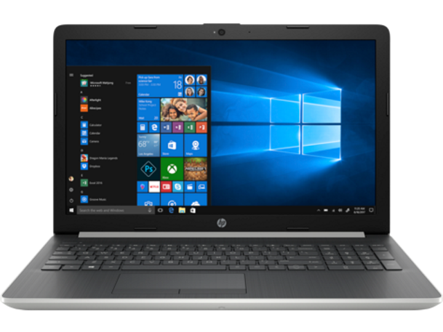 HP Pavilion - 15-da0014la - Notebook - 15.6" - Intel Core i7 I7-7500U - 8 GB - 1 TB HDD - Silver - Spanish