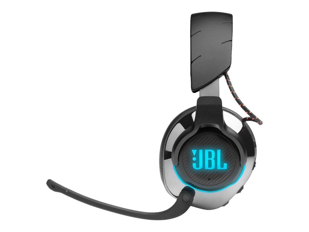 JBL Quantum 800 - Auricular - tamaño completo - Bluetooth/radiofrecuencia de 2,4 GHz - inalámbrico, cableado - cancelación de sonido activo - conector de 3,5 mm - negro