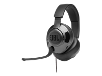 JBL Quantum 200 - Auricular - tamaño completo - cableado - conector de 3,5 mm - negro