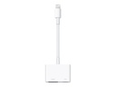 Apple Adaptador de conector Lightning a AV digital - Adaptador de Lightning a HDMI - Lightning macho a HDMI, Lightning hembra - para iPad/iPhone/iPod (Lightning)