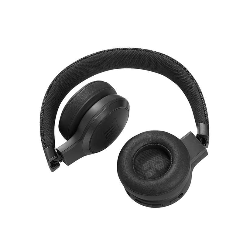 JBL LIVE 460NC - Auriculares con diadema con micro - en oreja - Bluetooth - inalámbrico, cableado - cancelación de sonido activo - conector de 3,5 mm - negro