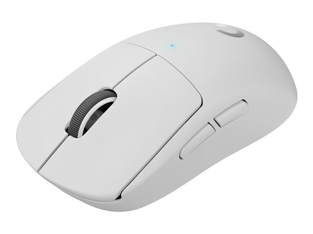 Logitech PRO X SUPERLIGHT Wireless Gaming Mouse - Ratón - óptico - 5 botones - inalámbrico, cableado - LIGHTSPEED - blanco