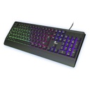 Xtech - Keyboard - Wired - Spanish - USB - Black - Gaming  LED XTK-505S