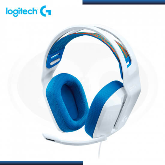 Logitech - G335 white - Headphones with microphone - Para Computer / Para Game console - Wired - 189x180x79mm 20Hz