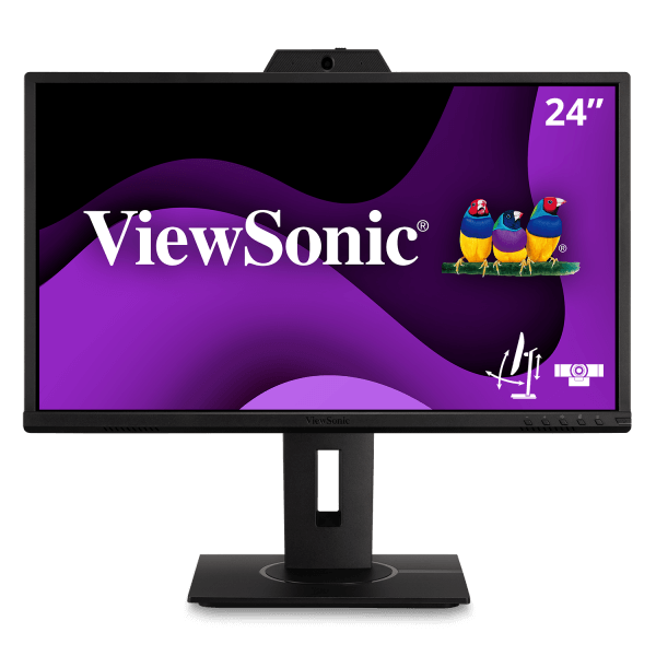 ViewSonic VG2440V - Monitor LED - 24" (23.8" visible) - 1920 x 1080 Full HD (1080p) - IPS - 250 cd/m² - 1000:1 - 5 ms - HDMI, VGA, DisplayPort - altavoces