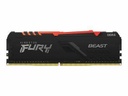 Kingston Fury - DDR4 SDRAM - 16 GB - 3200 MHz - CL16 - Unbuffered - Non-ECC - Beast RGB