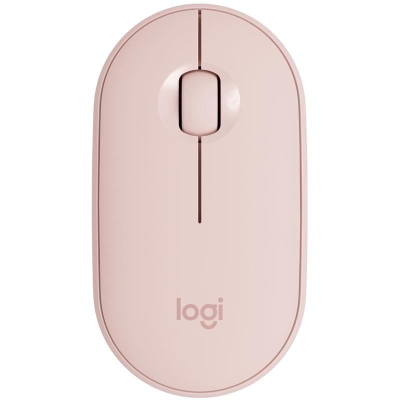 Logitech - Mouse - 2.4 GHz - Wireless - Rose - Silent
